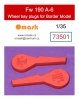Omask 73501 Fw 190 A-6 wheel bay plugs (for Border Model) 1/35